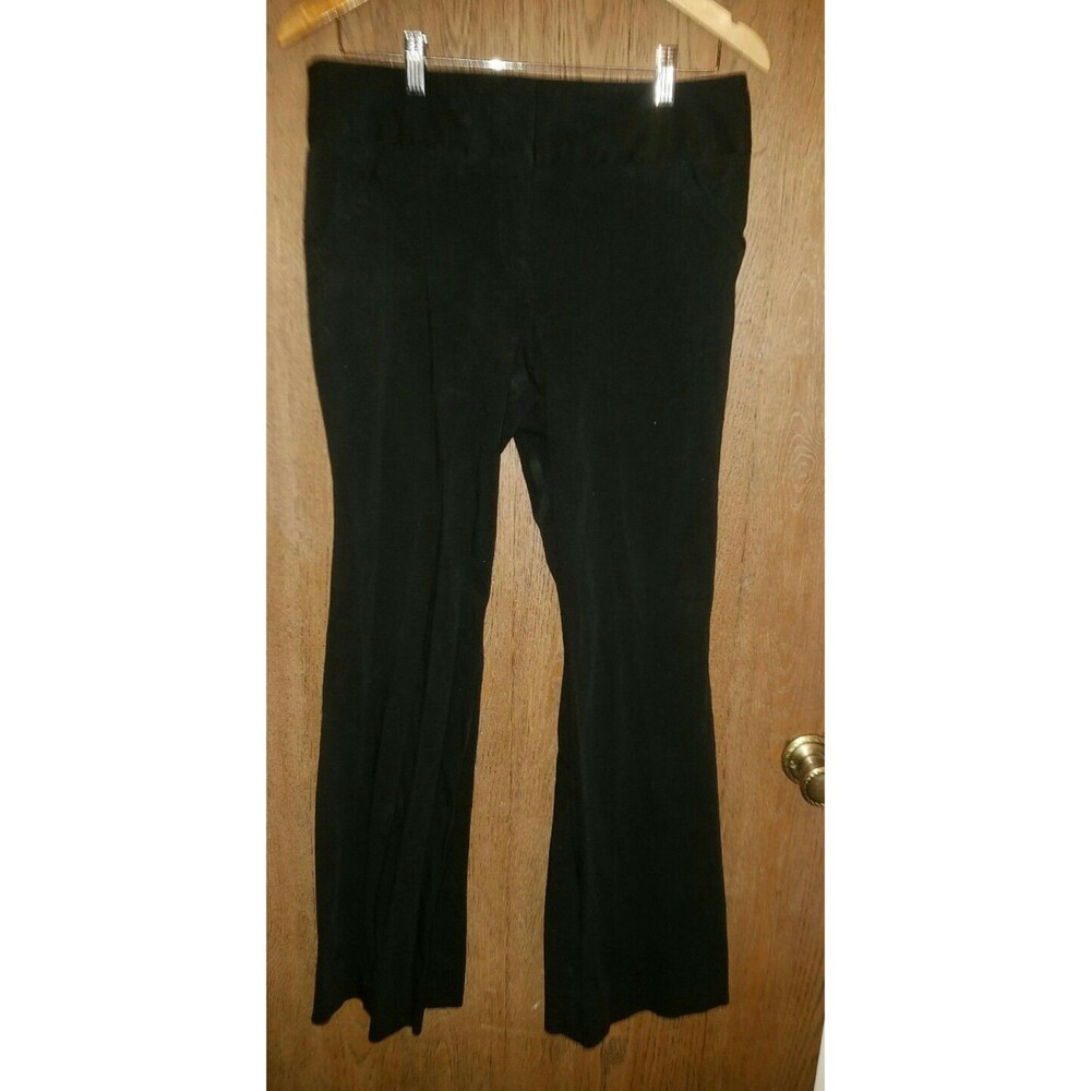 Kenneth Cole Reaction Womens Black Dress Pants size 8